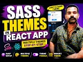 6 SASS Themes in React Light Dark Theme Setup Using Variables React Architecture