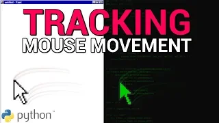 TRACKING MOUSE MOVEMENT using pyautogui Part 1 Python Project