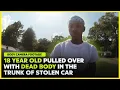 Traffic Stop Horror Dead Body Found in Trunk of Stolen Car Michael Mitchell Jr Body Cam
