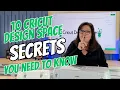 10 Cricut Design Space Secrets You Need to Know