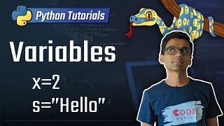 2 Variables in python Python 3 Programming Tutorials