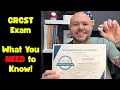 I Retook the CRCST Exam and Here s What You Need to Know Full Walkthrough Start to Finish