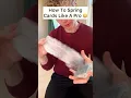 Card Spring Tutorial