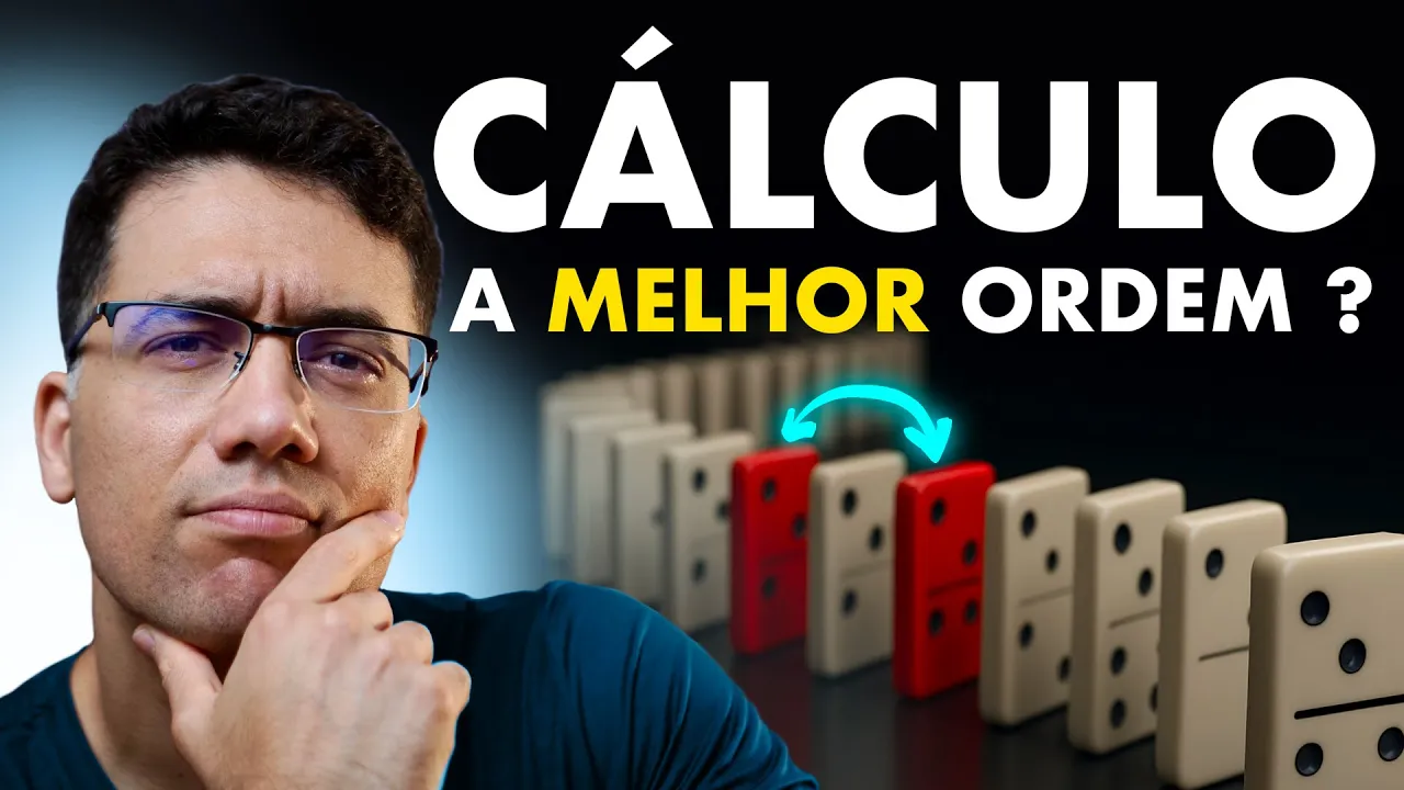 A MELHOR ORDEM para ESTUDAR CÁLCULO