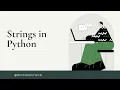 Python Tutorial in Hindi for Beginners Lecture 2 Strings in Python