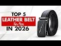 Best Belts For Men 2026 Stylish Genuine Leather Belts Under 1000 Amazon Flipkart Best