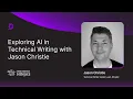 Exploring AI in Technical Writing with Jason Christie Shopify