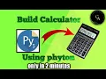 How to Make A Simple Calculator Using Python Pydroid 3 Tutorial Friendly Coder
