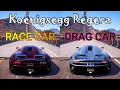 NFS Payback - Koenigsegg Regera Race Car vs Drag Car