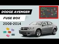 Dodge Avenger 2008-2014 Fuse Box Diagram and Location