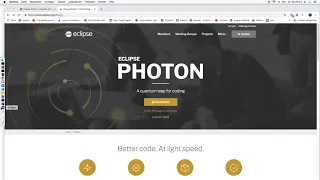Install Eclipse Photon IDE on Mac Os Windows - June 2018