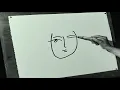 Download Lagu Watch Picasso Draw a Face (4K)