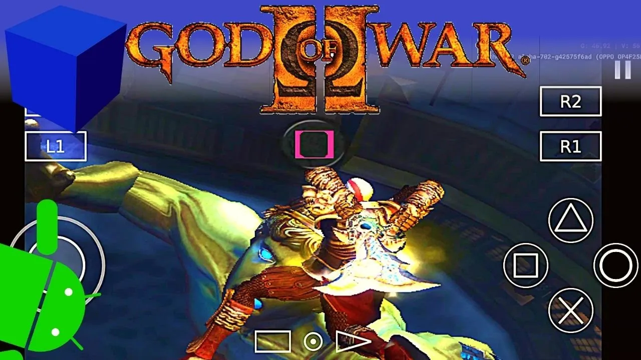 God Of War 2 - II - PS2 Emulator Android Gameplay - Aether SX2 - God Of War II APK Mobile - 2022