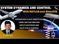 Integrated Flight Simulation Using MATLAB Simulink with FlightGear and Pilot Stick Control