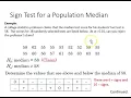 11 1 Nonparametric Statistics The Sign Test