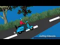 Story Wa~ lyrics (Naik Vespa Si Besi Tua)