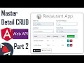 Complete Angular 7 Master Detail CRUD with Web API - Part 2