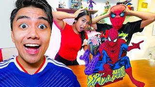 ABRIMOS CAJA MISTERIOSA DE SPIDERMAN📦❓😱