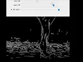 Setting threshold values for canny edge detector using trackbars in OpenCV