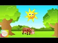 The Farmer In The Dell Nursery Rhymes | Animation Cartoon Rhyme Songs for Children