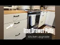 Simple Kitchen Style Cast Iron Cabinet Pulls modern rustic farmhouse Upgrade