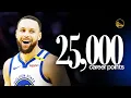Stephen Curry s Journey to 25 000 Career Points