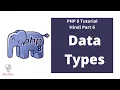 PHP 8 Tutorial Hindi Part 6 PHP Data Types The Test Coder