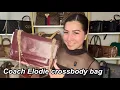 Coach Elodie crossbody bag REVIEW BEAUTIFUL DARK WINE