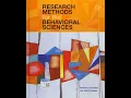 Selecting Research Participants Chapter 5 - Research Methods for the Behavioral Sciences