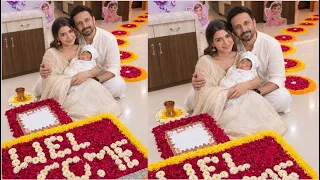 Samantha Ruth Prabhu Grand Welcome With Newborn Baby Girl at home
