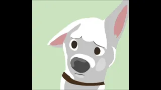 Bolt Dog Face GIF