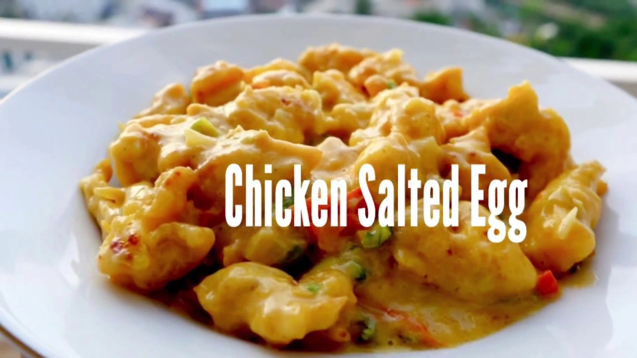 COOKING WITH TASYI : EP 04 - RESEP CRISPY CHIKEN WINGS with SALTED EGG SAUCE ( SAUS TELUR ASIN ). 