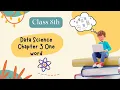 Class 8 Data Science Chapter 3 - Data Visualization One word Questions and Answers