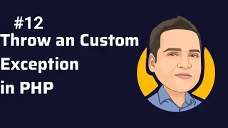Throw an Custom Exception - How to Throw an exception in php