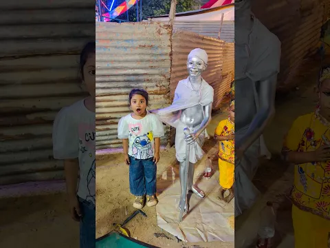 Advika konse statue ko dekh kar dar gayi 😂 #shorts