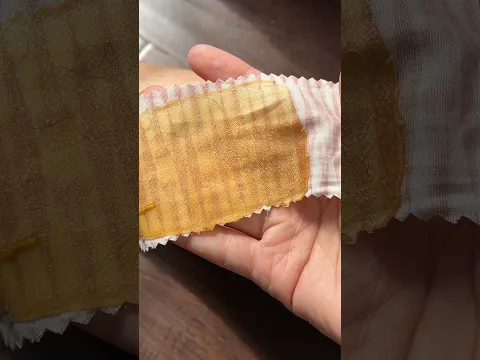 DIY WAX STRIPS w/ upcylced clothes! β»οΈ