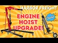 Secret Harbor Freight Engine Hoist UPGRADE