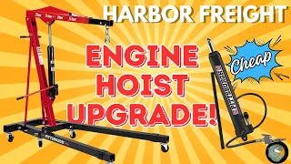 Secret Harbor Freight Engine Hoist UPGRADE
