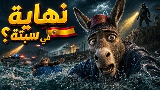 هربنا إلى سبتة    لكن المهرب خاننا في وسط البحر    دندنها