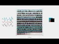 Processing sound -visual print 08 Lucky Dragons Creative coding art