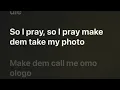 It's Over - Fola, Bella Shmurda & Zlatan (Lyrics Video) 