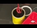 Repairing a wrinkle on a seam using QuickSeam FormFlash - Firestone GeoGard EPDM