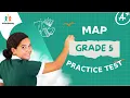 NWEA MAP 5th Grade Practice Questions in Math Reading Language Science