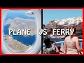 Download Lagu How to get to Santorini : PLANE vs FERRY [PROs \u0026 CONs]