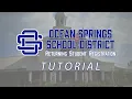 OSSD Returning Student Registration Tutorial