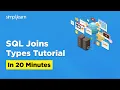 SQL Joins Tutorial For Beginners SQL Joins Explained SQL Joins Types Simplilearn