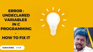 Undeclared Variable Error in C - Easy Fix for Beginners