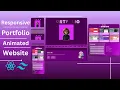 Build a Complete React Portfolio Website with Tailwind CSS Animations Full Tutorial