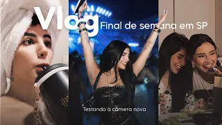 VLOG | Um final de semana em SP .✦ ݁˖ Gravação + Rolê + Cuidados ✨