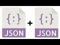 How to merge json files